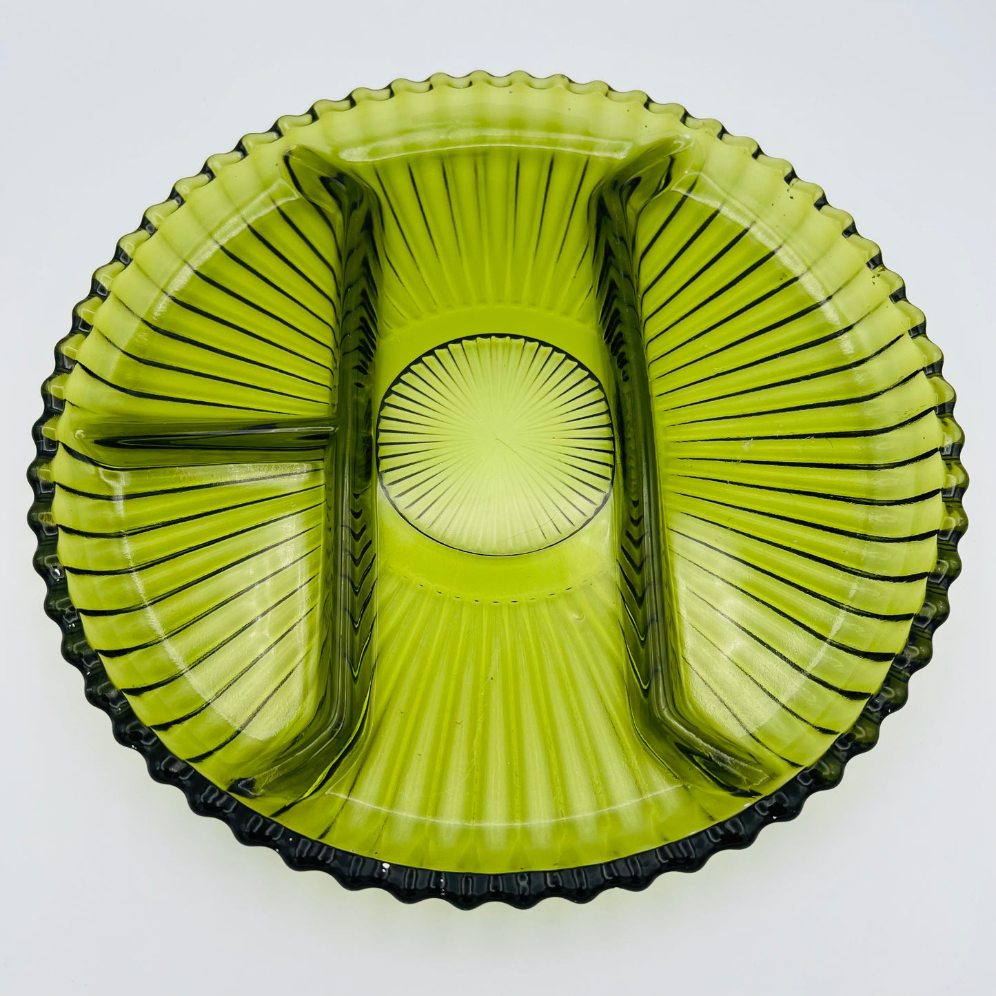 Indiana Glass Relish Dish