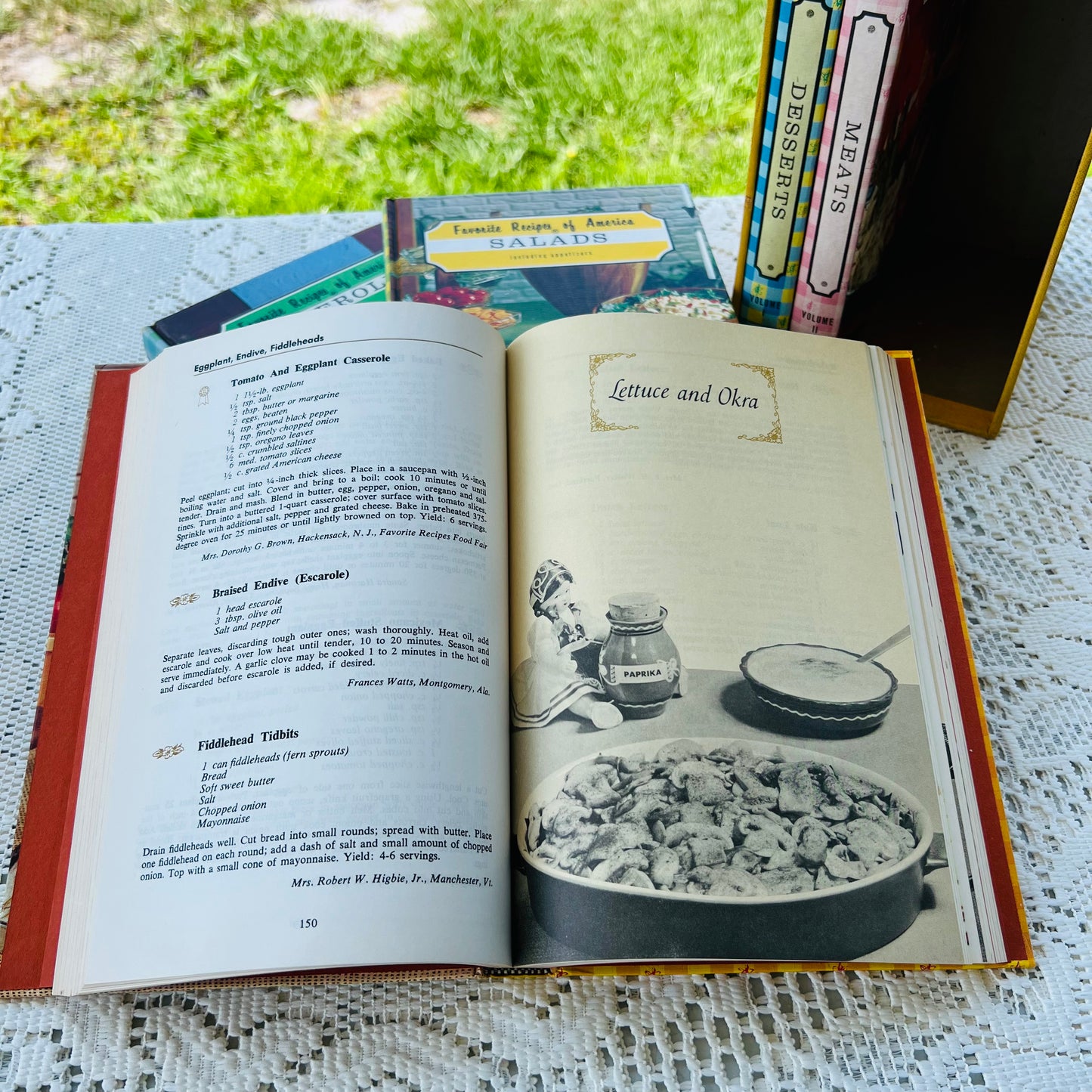 1960s Recipe Book Set