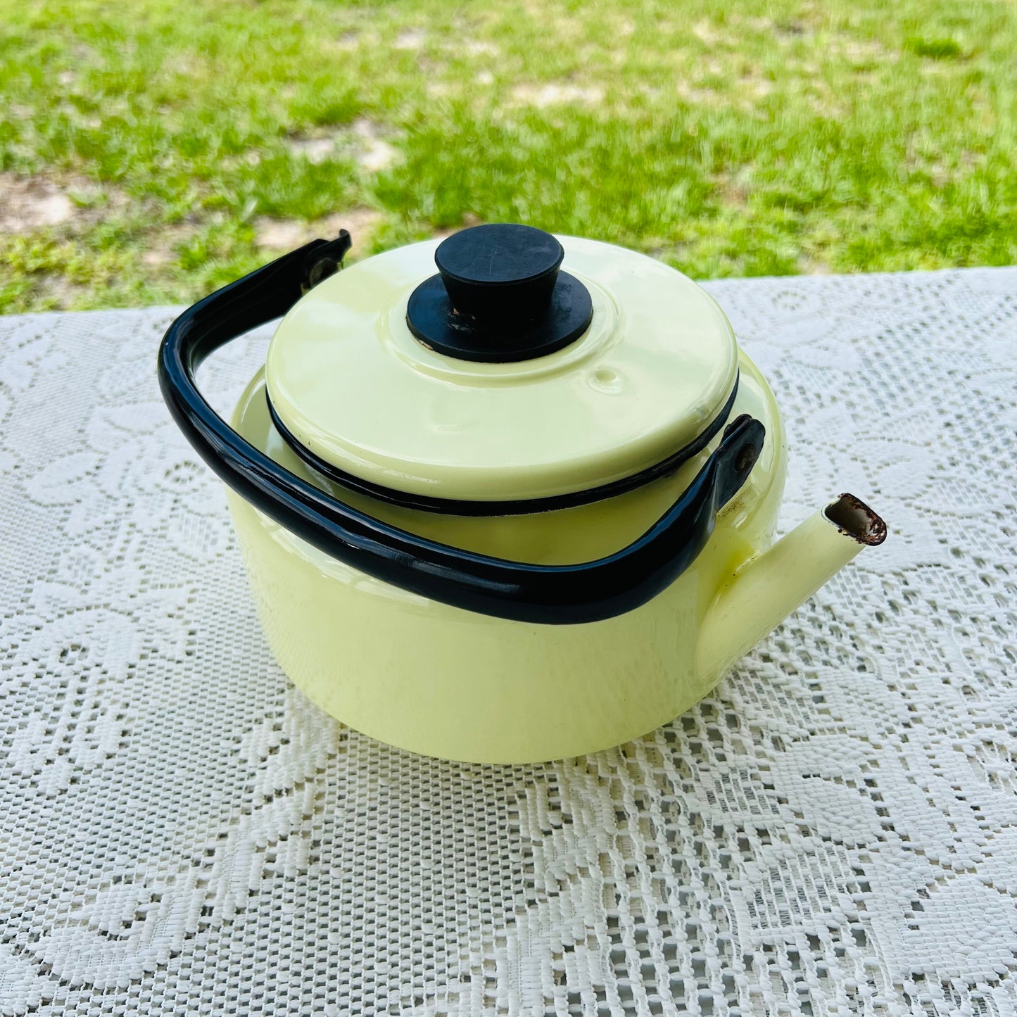 Enamelware Kettle