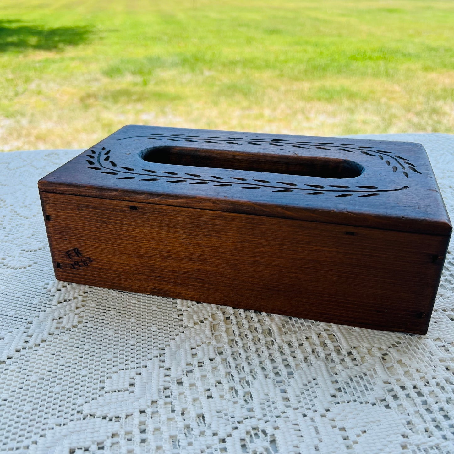 Handmade Tissue Box