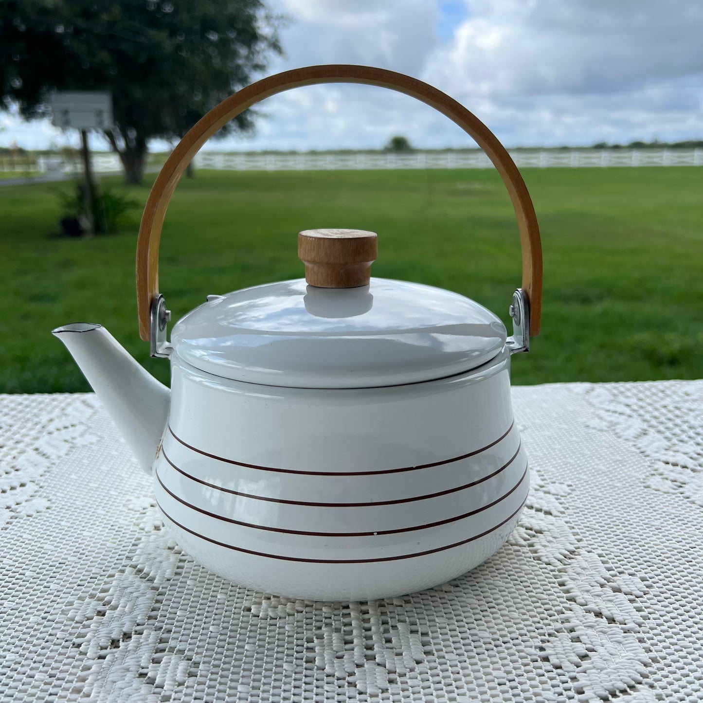 Enamelware Kettle