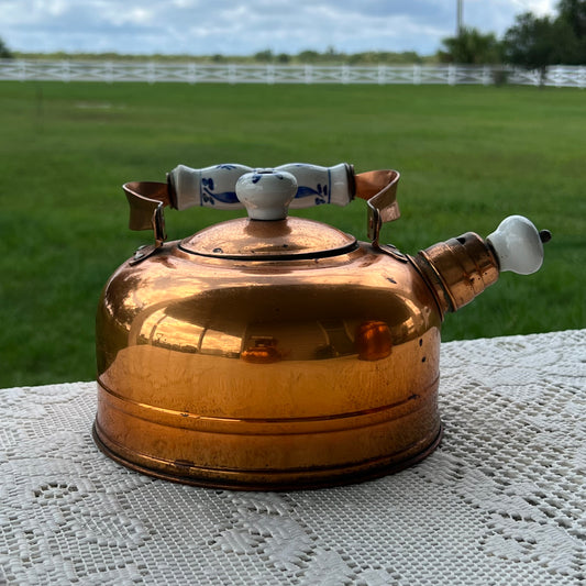 Vintage Copper Kettle