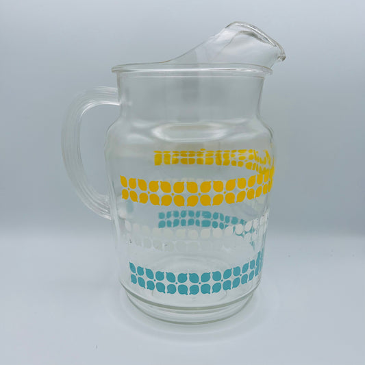 MCM Lemonade Glass Pitcher