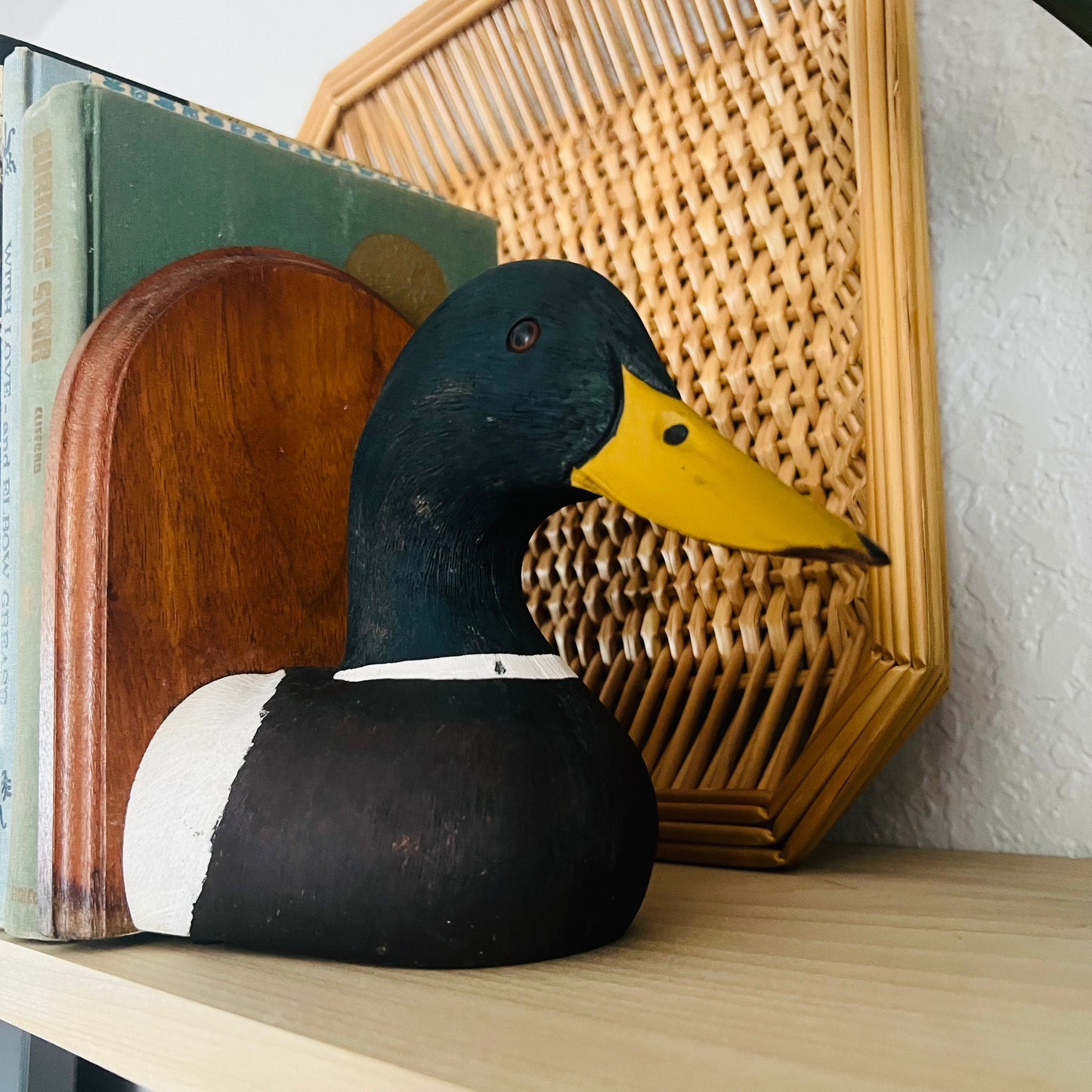 Decoy Duck Bookends