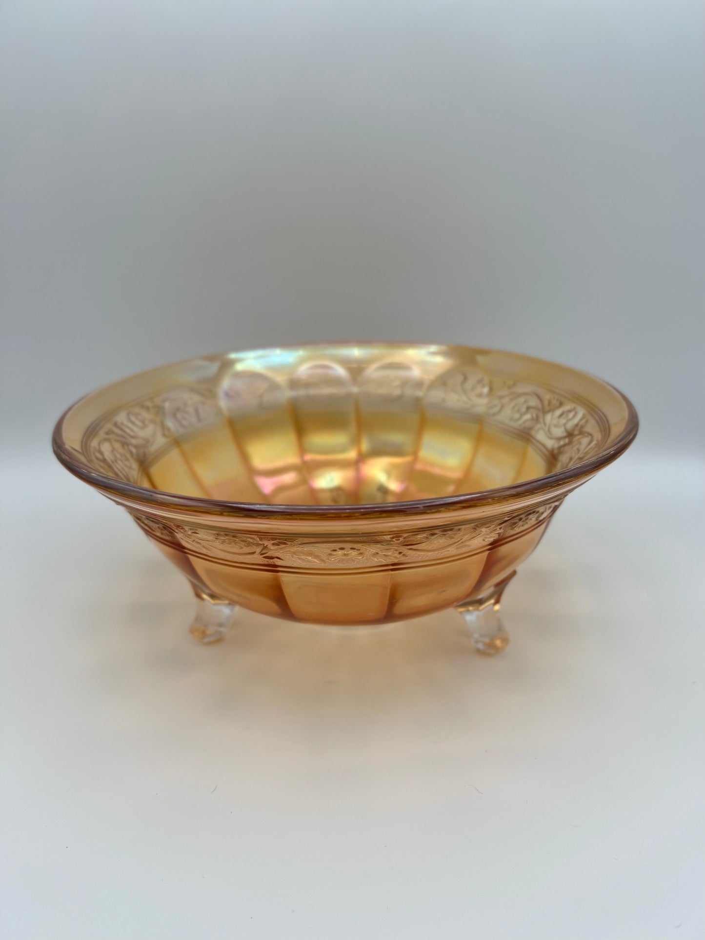 Carnival 3 Footed Bowl