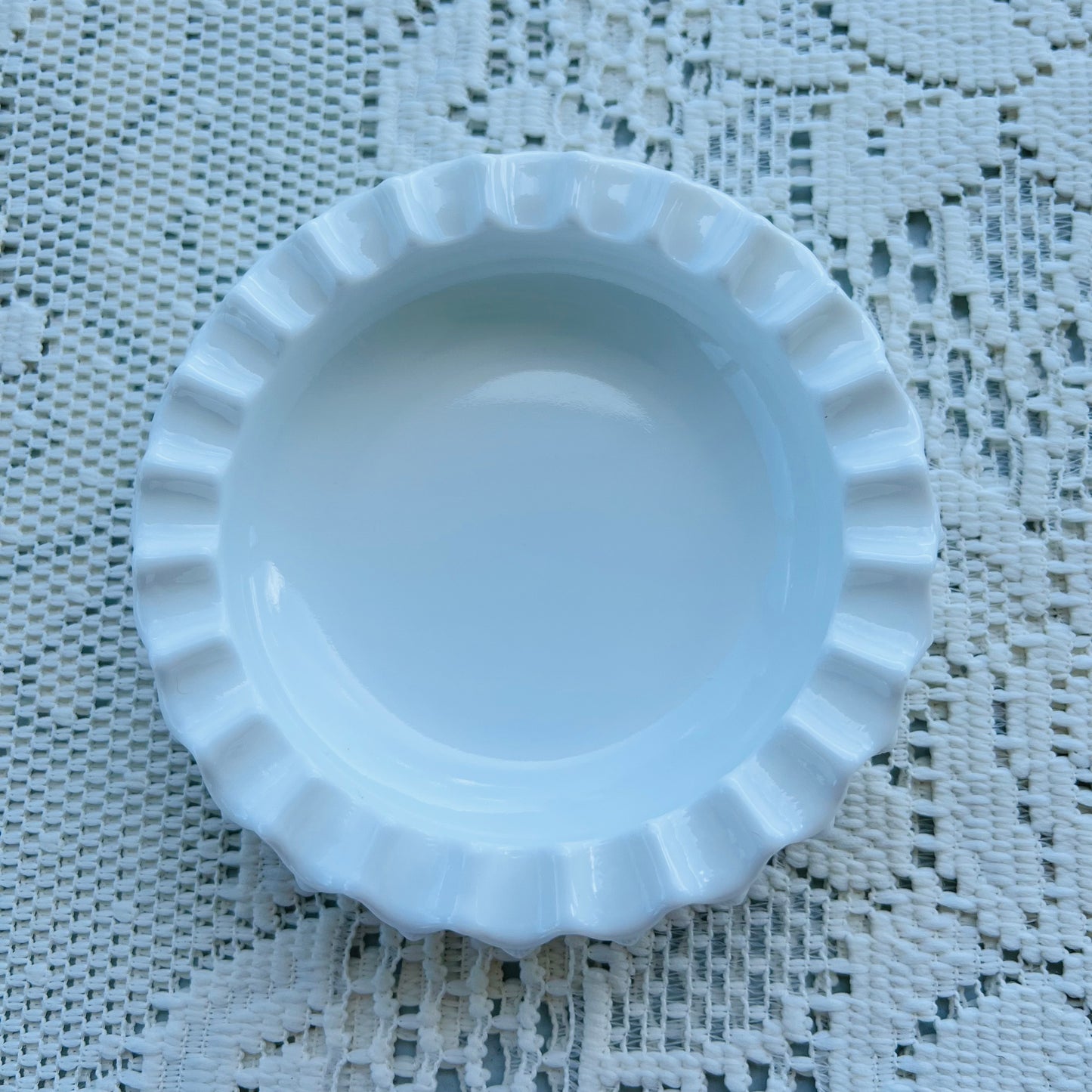 Fenton Hobnail Ashtray