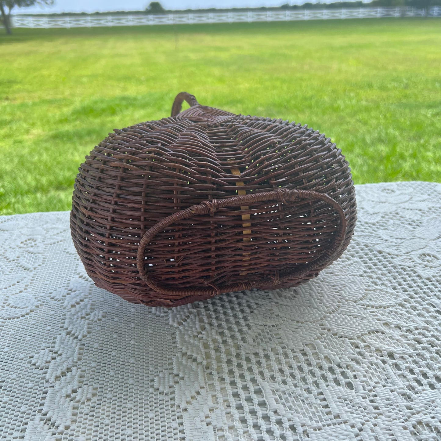 Divided Gathering Basket