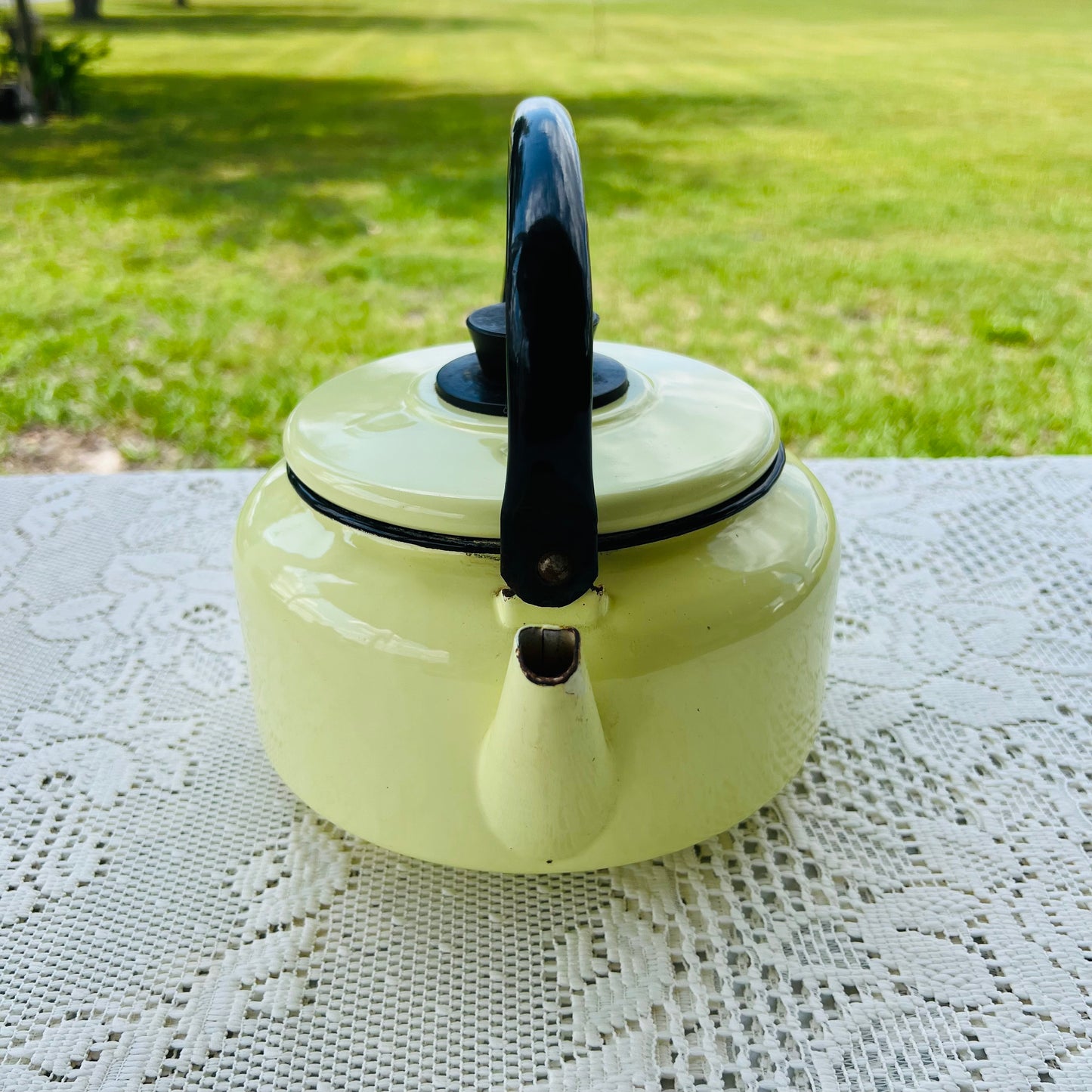 Enamelware Kettle