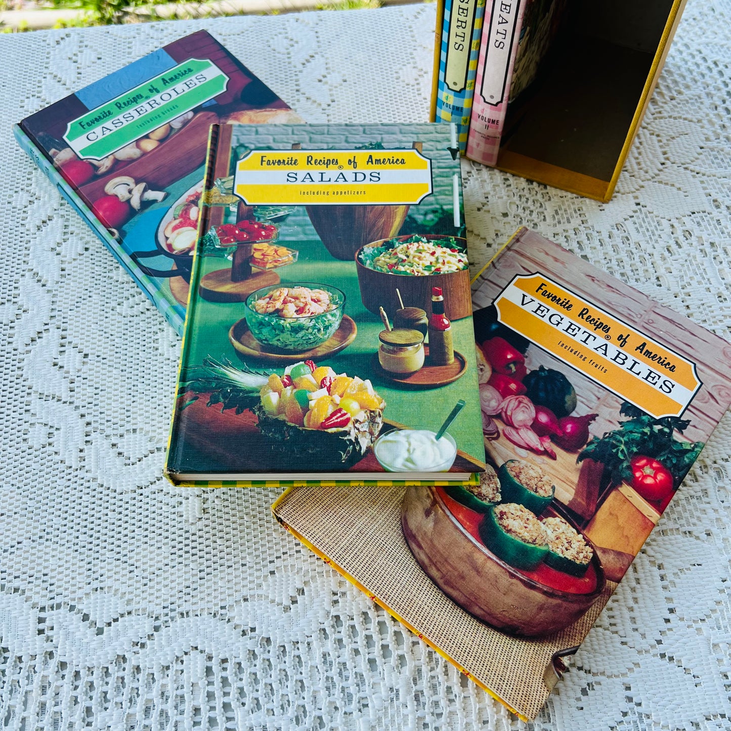 1960s Recipe Book Set