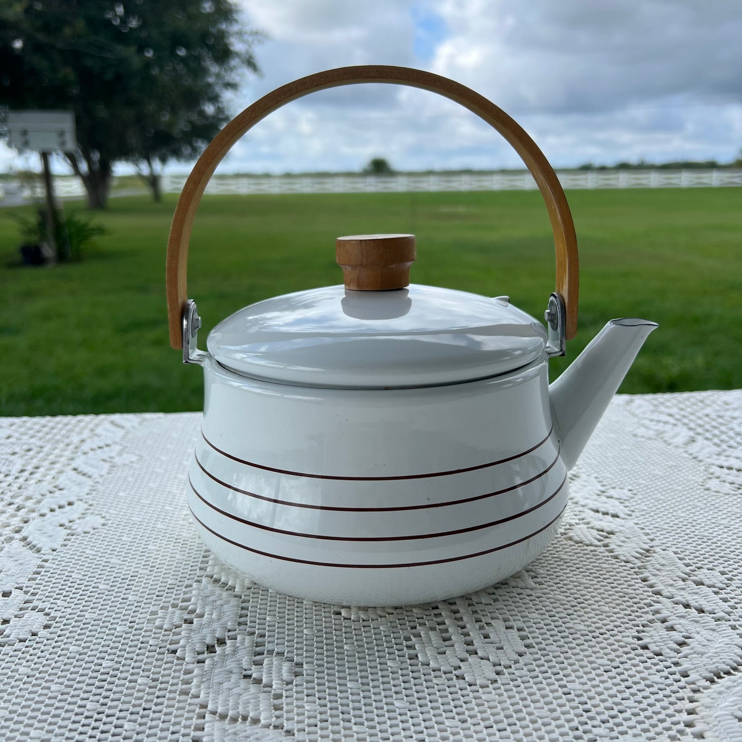 Enamelware Kettle