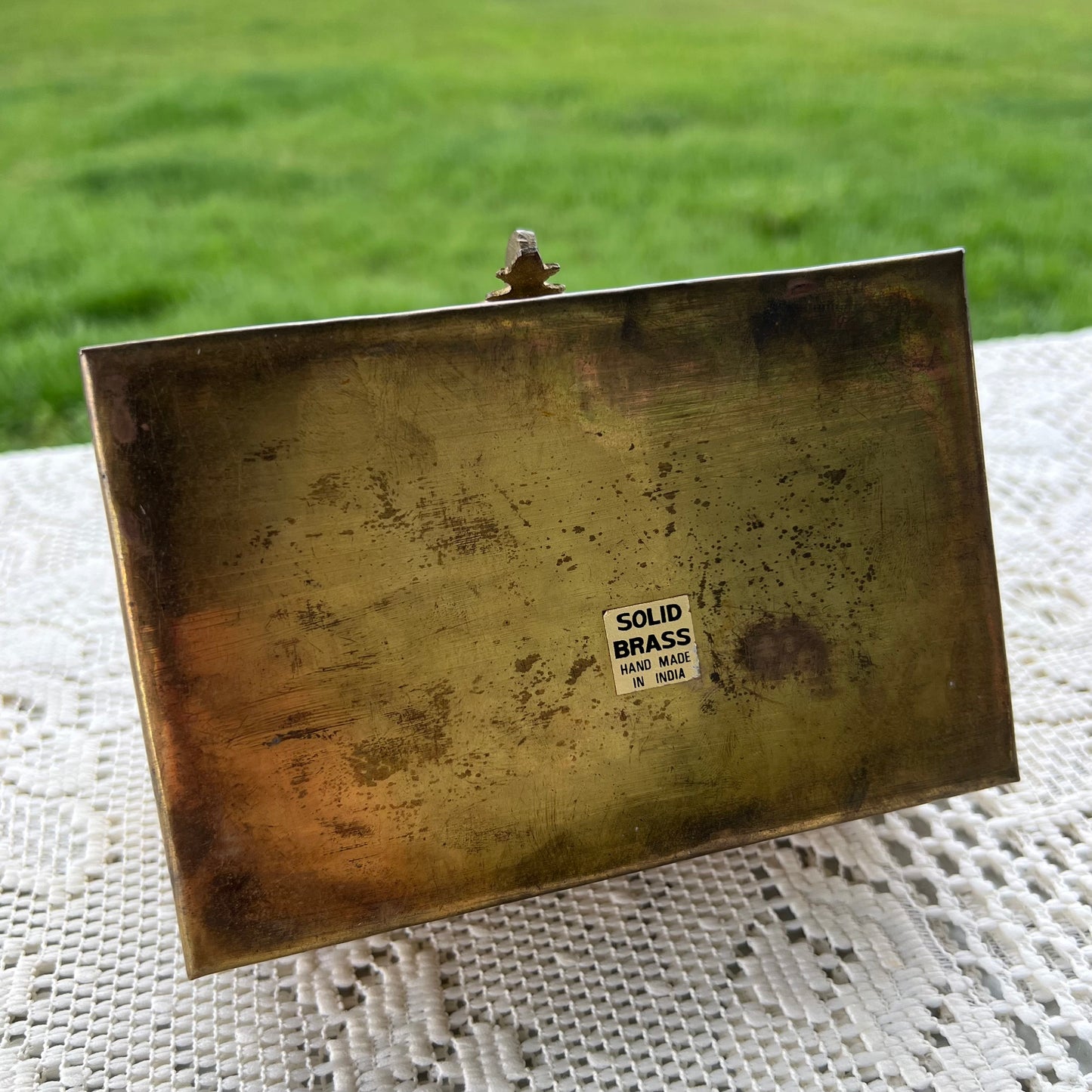 Brass Casket Box