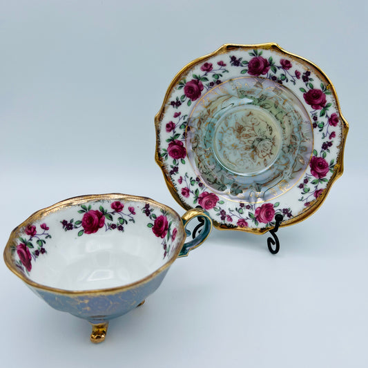 Lusterware Tea Cup & Saucer