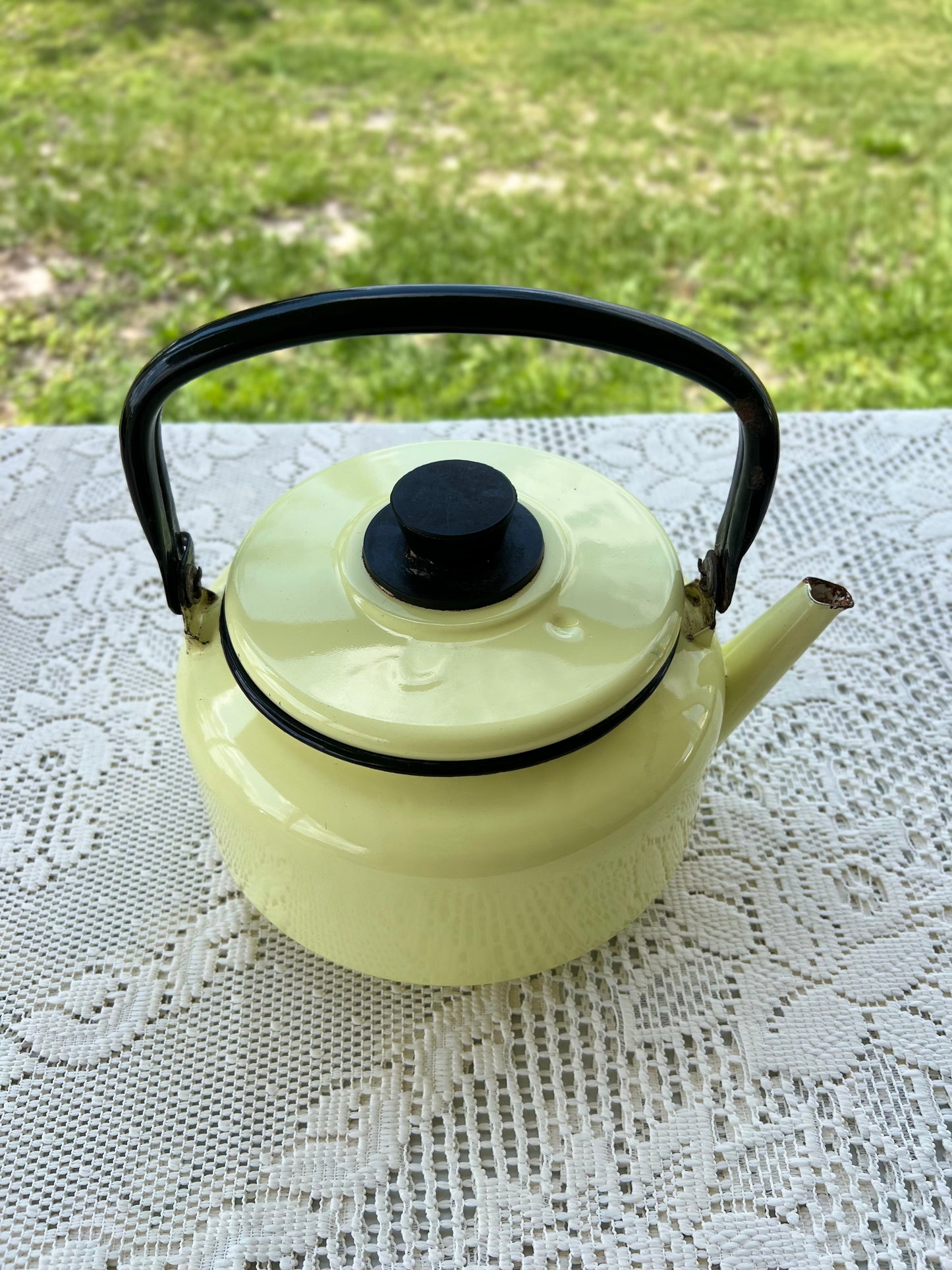 Enamelware Kettle