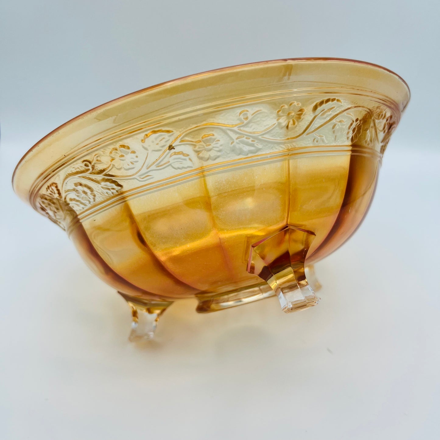 Carnival 3 Footed Bowl