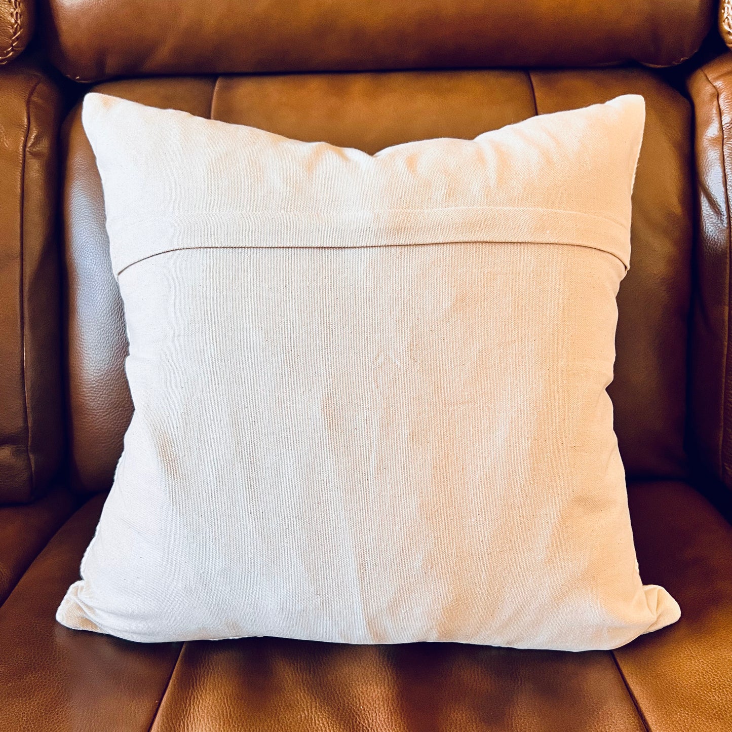 Botanical Embroidered Pillow Cover