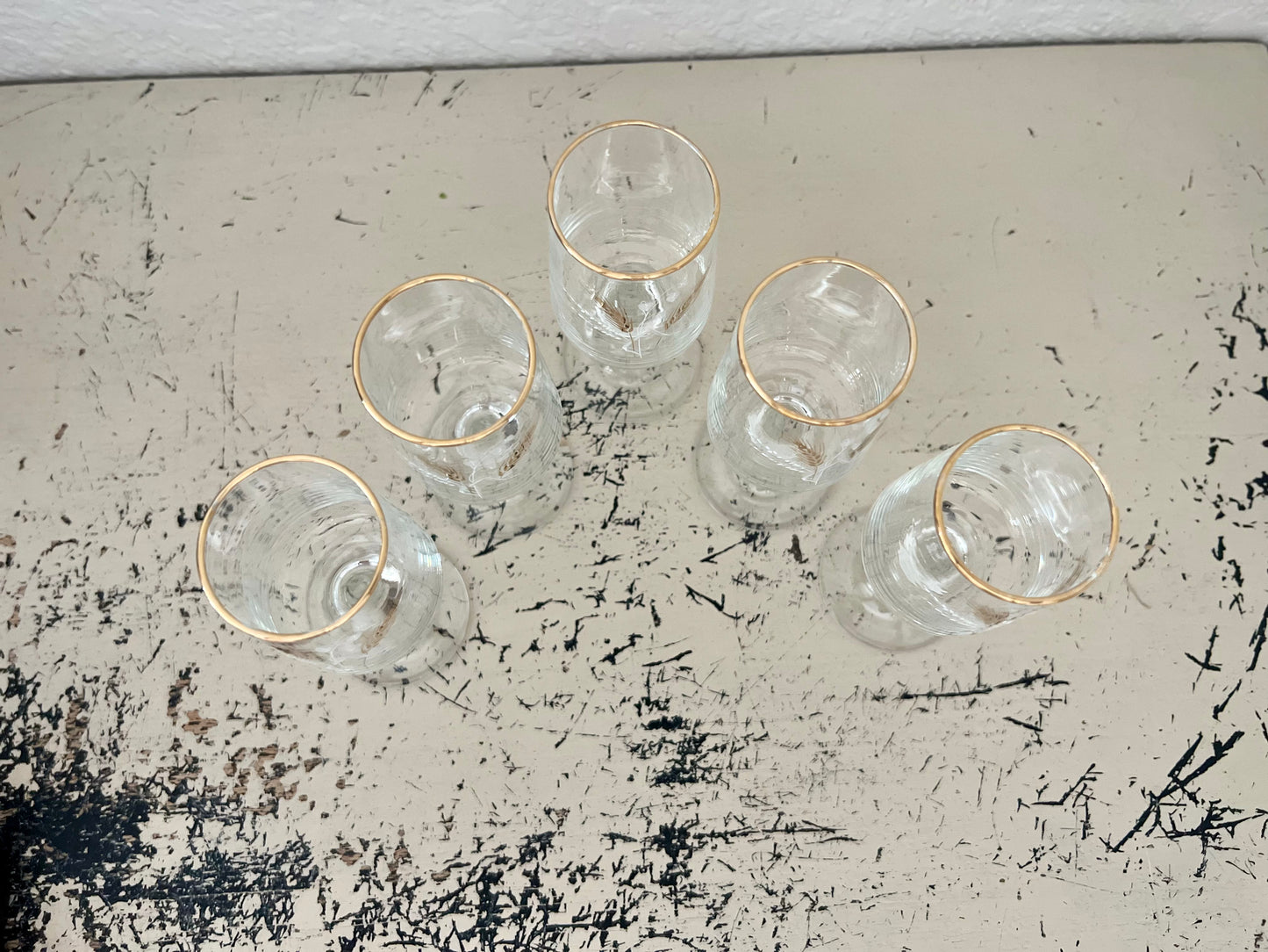 Set of Sherry glasses