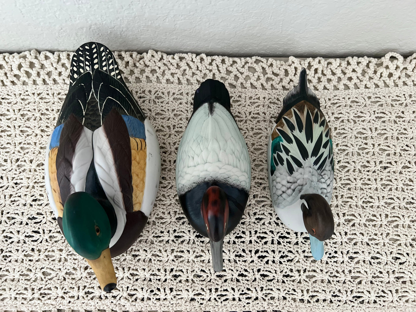 Ceramic duck set of 3