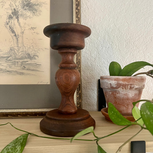 Wooden Candle Stick