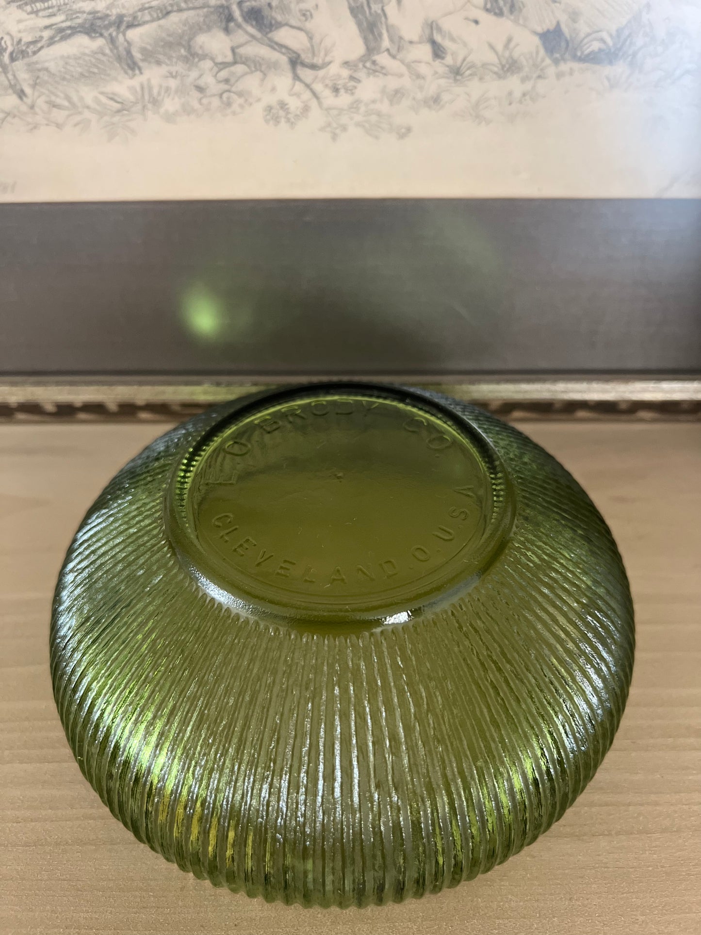 EO Brody Fluted Glass Bowl