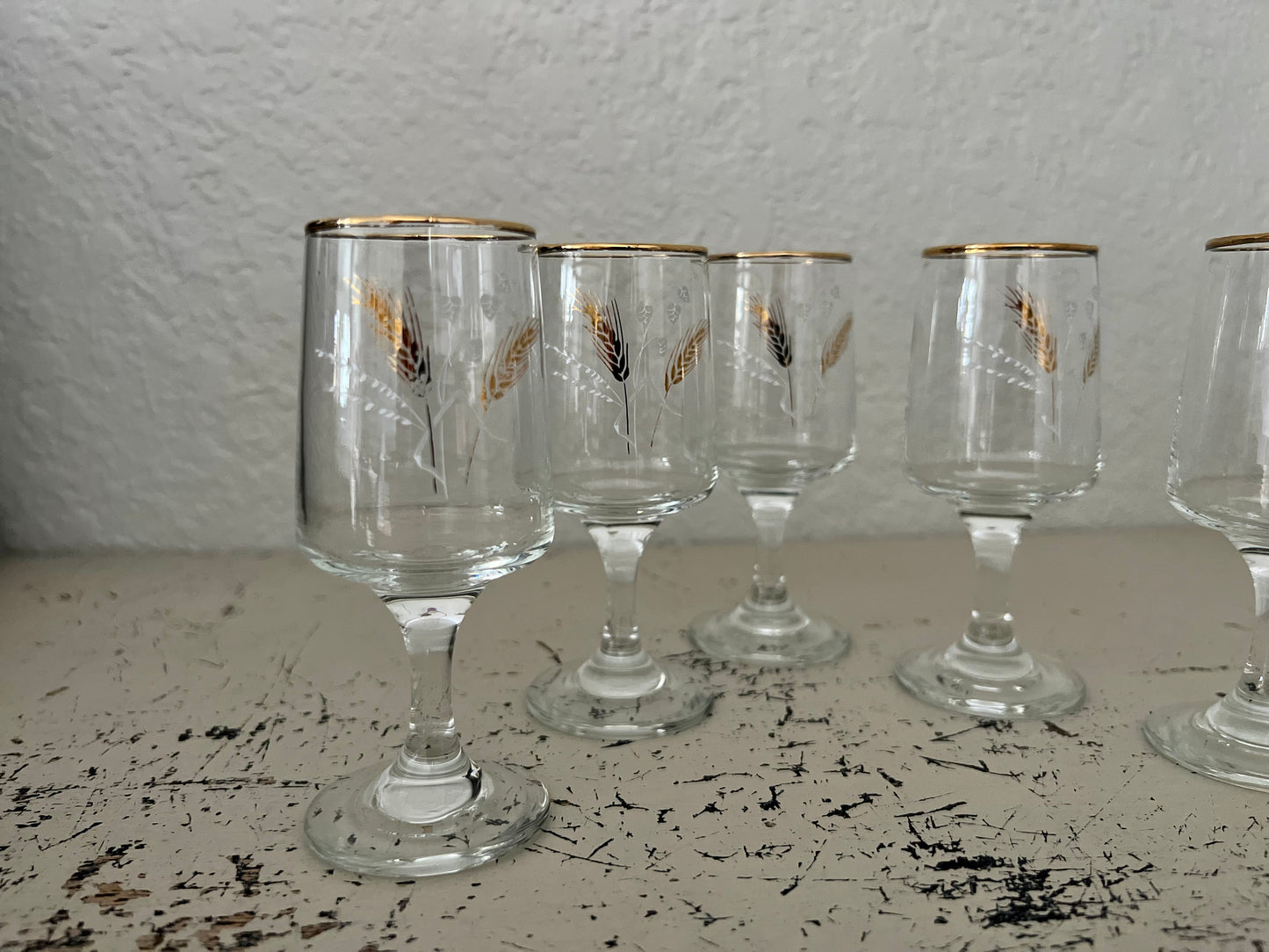 Set of Sherry glasses