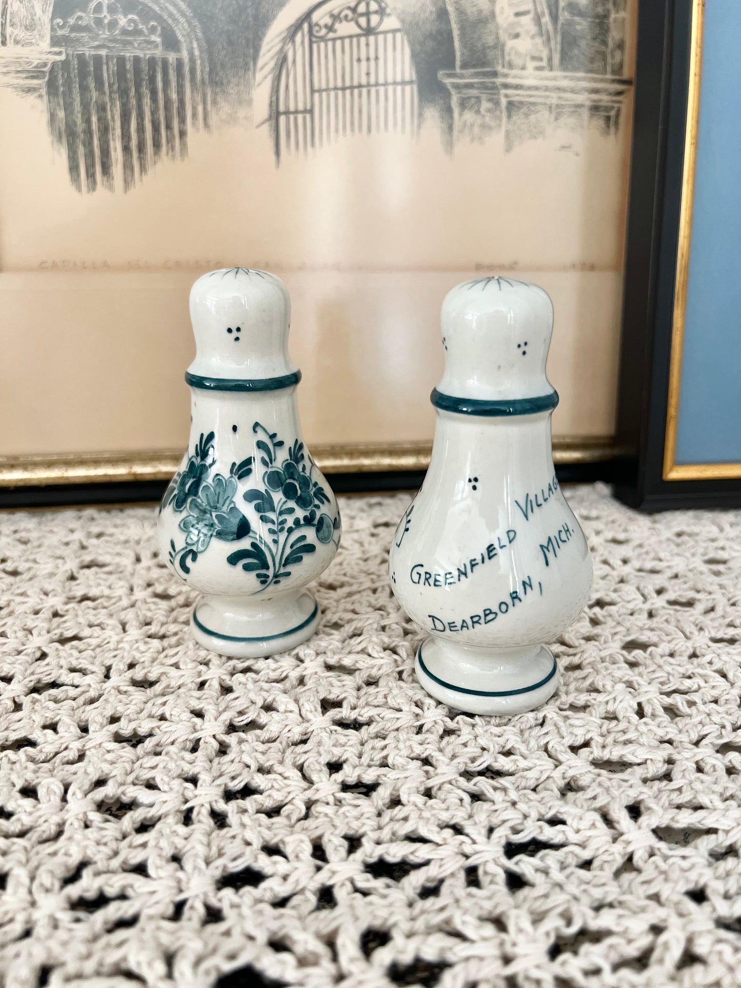 Delft Holland Salt & Pepper Shakers