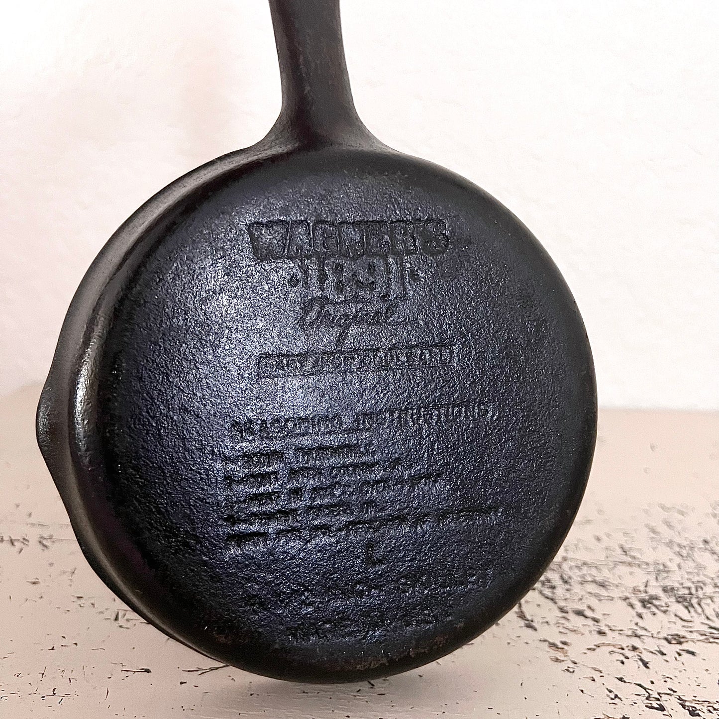 6.5” Wagner’s Cast Iron Skillet