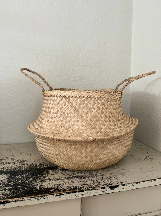 Woven Seagrass Basket