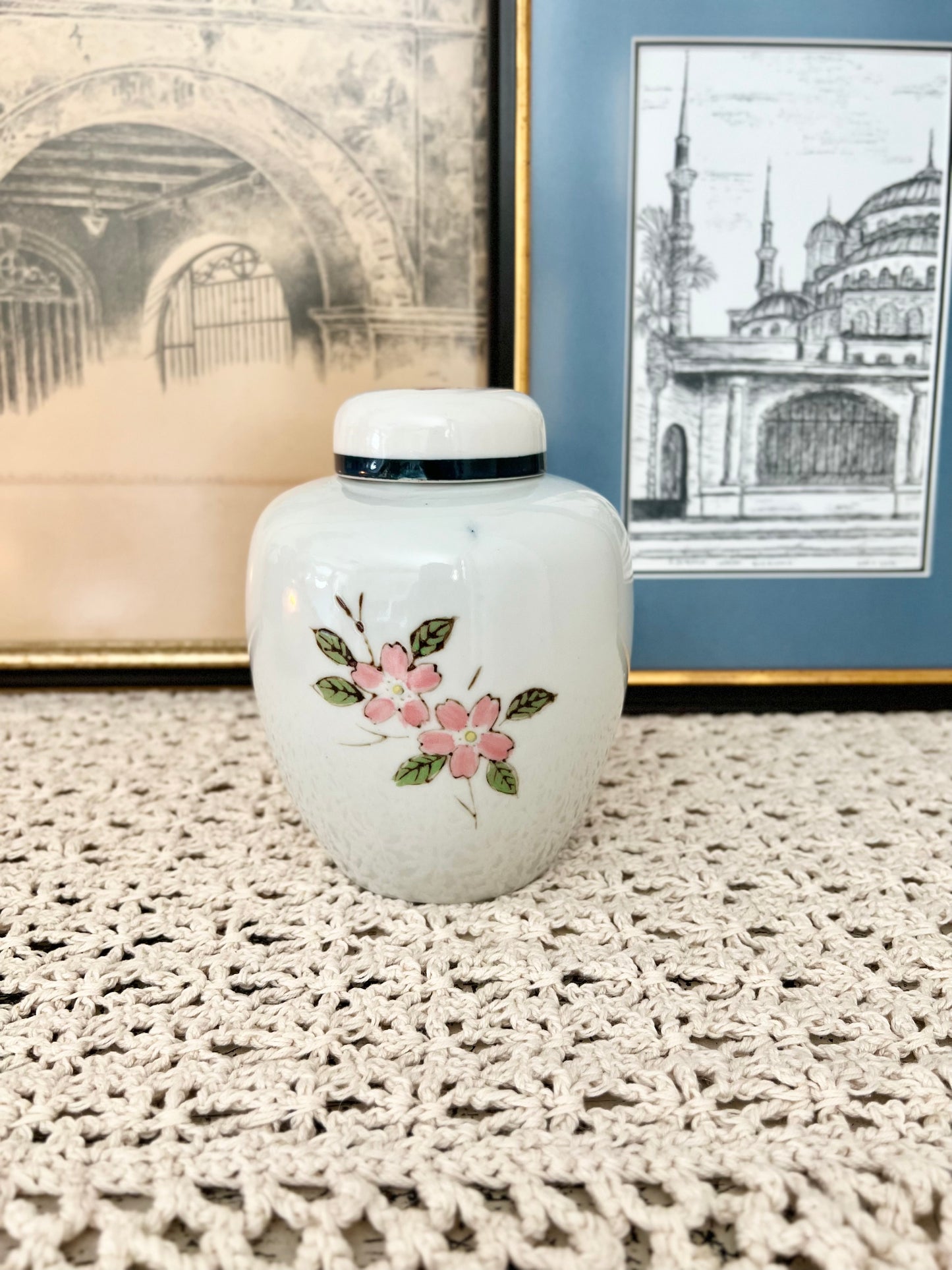 Porcelain Ginger Jar