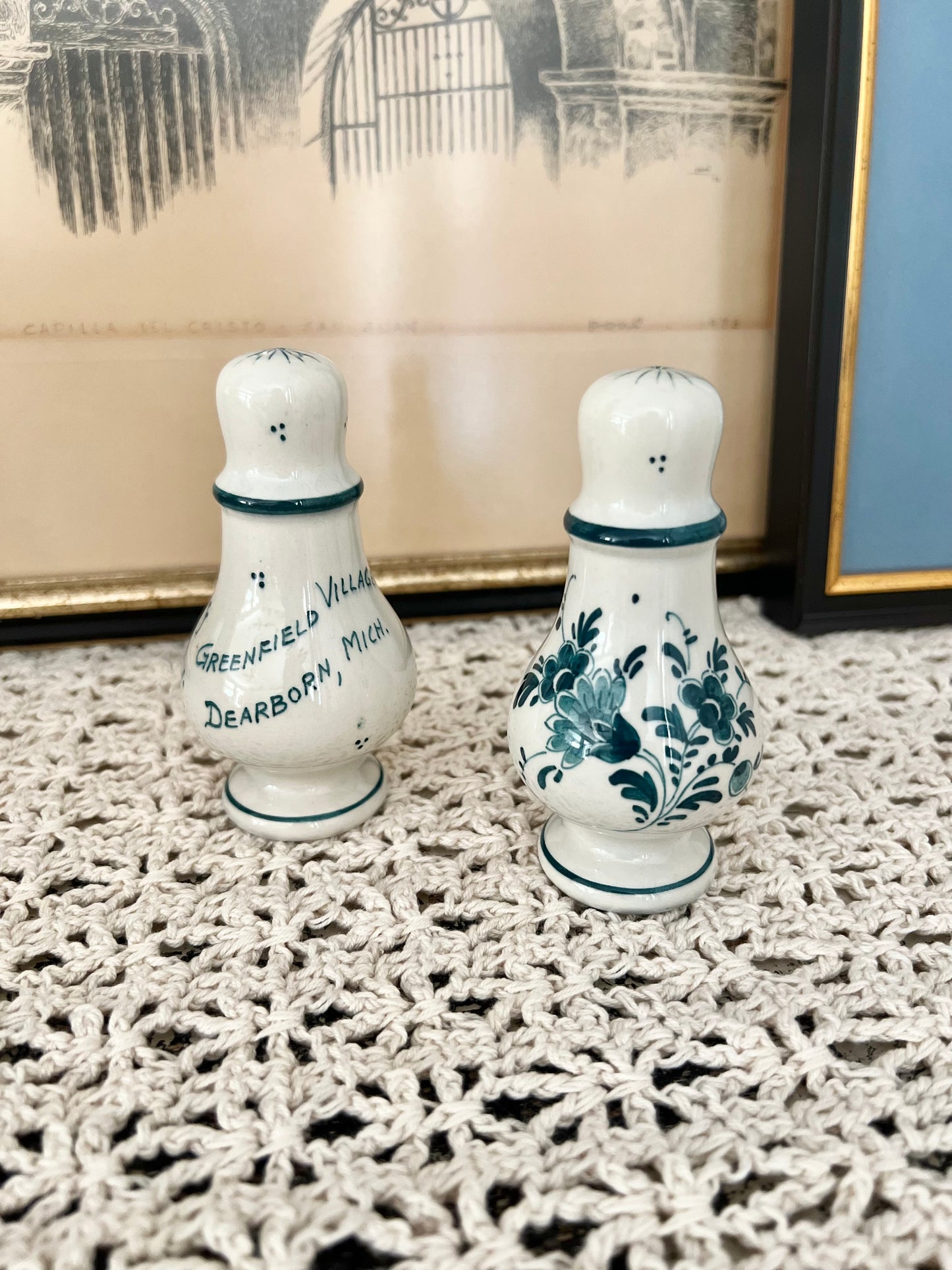 Delft Holland Salt & Pepper Shakers